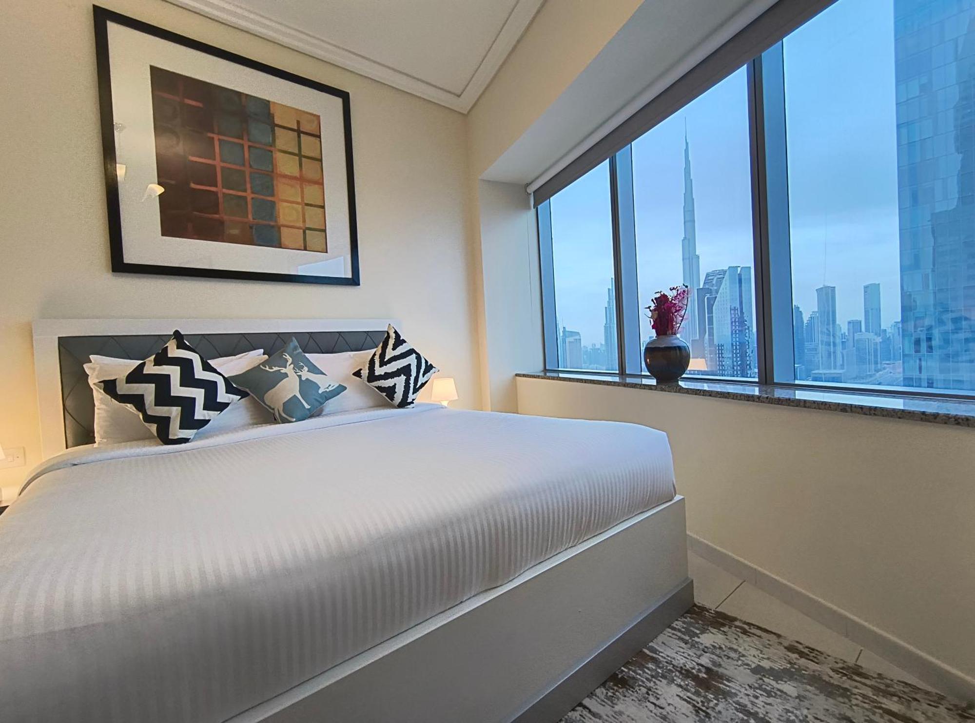 Trinity Holiday Homes - Sheikh Zayed Road Near To Financial Center Metro Station ドバイ エクステリア 写真